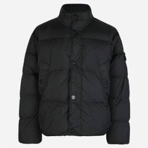 스톤아일랜드 남성 크링클랩스 와펜 패딩 자켓 블랙 25F_5F 4100010 S0A23 V0029