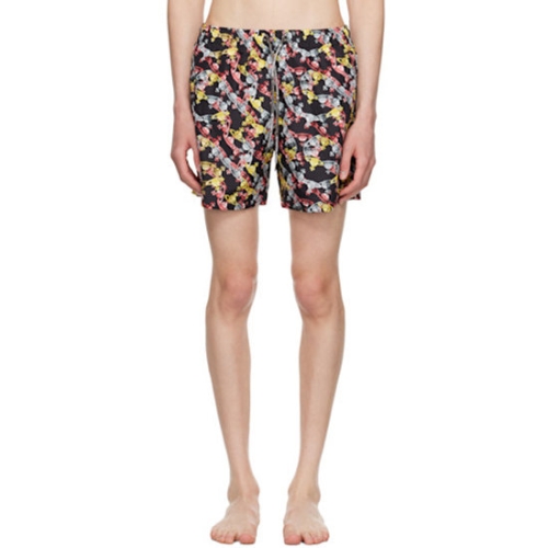 비비안웨스트우드 블랙 로고 스윔 쇼츠 81010003-W00UX241314M208010