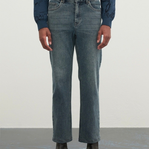 웰메이드 노턱일자베이직핏 노멀워싱스판데님 MUODL4F9241