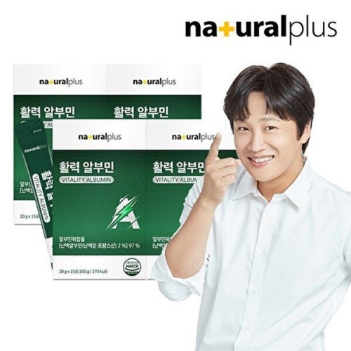 내츄럴플러스 활력 알부민 20g 15포
