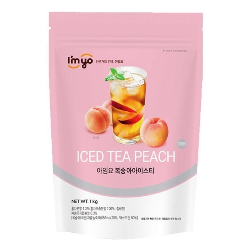 아임요  복숭아 아이스티 1kg