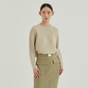 플리츠미 더블 플리츠 블라우스_HPBLF024L22