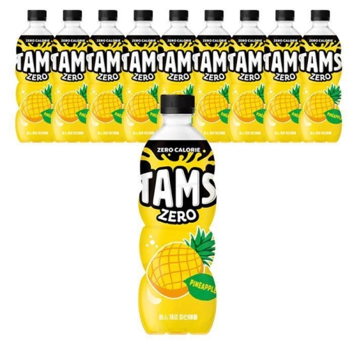 롯데칠성음료 탐스 제로 파인애플향 600ml (업소용)