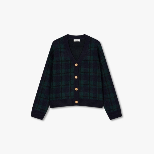 스튜디오톰보이 스튜디오 톰보이 체크패턴 가디건 9175451983 458344 FREE 다크그린