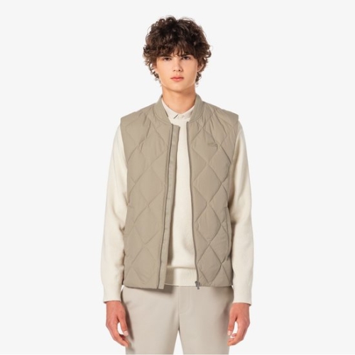 라코스테 남성 다이아 퀼팅 다운 베스트_BH282E-55N