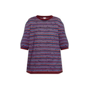 보테가베네타 스트라이프 패턴 크루넥 티셔츠 811528V4WU0 4510 TP94394368