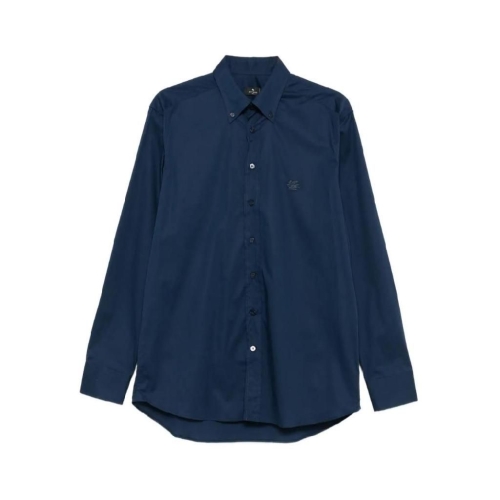 에트로 로고 자수 버튼다운 셔츠 MRIB0004AV607 T