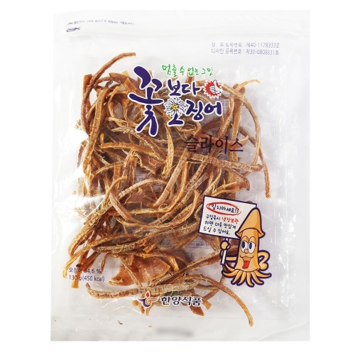 한양식품  꽃보다 오징어 슬라이스 230g