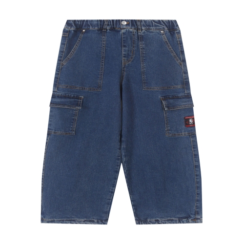 NBA키즈 NBA 키즈 와이드핏 카고 데님팬츠 K253DP070P-J