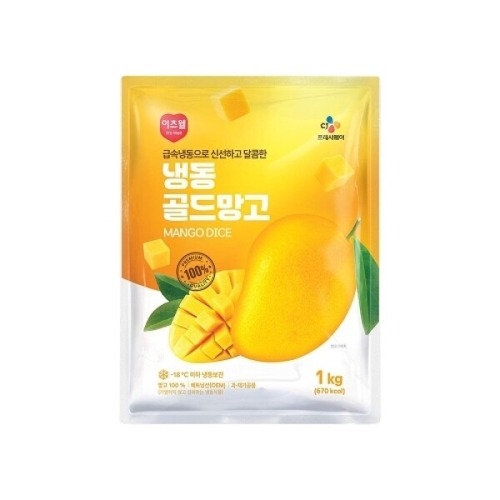 CJ프레시웨이 이츠웰 냉동 골드망고 1kg