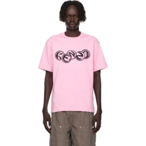 겐조 티셔츠 핑크 파리 파친코 클래식 티셔츠 252387M213014