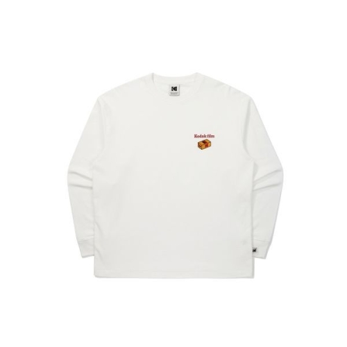 코닥 피치 기모 필름 와펜 긴팔 티셔츠 WHITE K5423ERL12WHT 471389