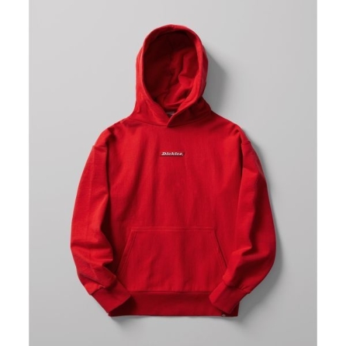 디키즈 루즈핏 배너 로고 후드 Red DIKU242LRHD313RD 196923