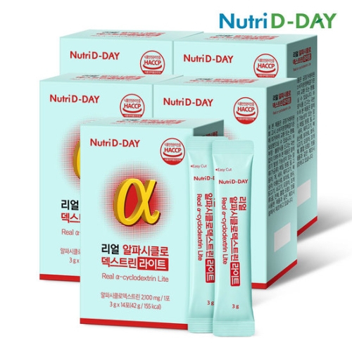 뉴트리디데이 리얼 알파시클로 덱스트린 라이트 3g 14포