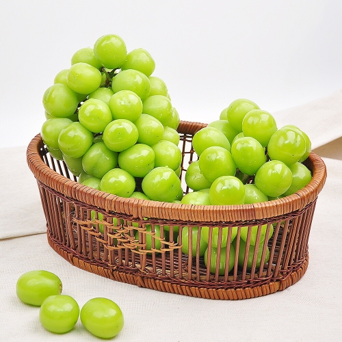 푸르젠  경매 국내산 고당도 샤인머스켓 1kg 2수