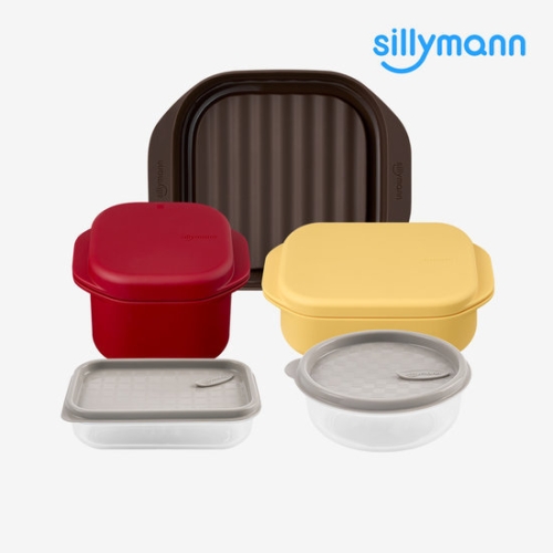 실리만 이지웨이 렌지쿠커 3종 + 냉동용기 2종