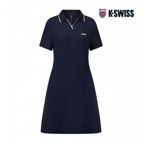 케이스위스  여성 퀵 드라이 니트 원피스 1KSOPFU501_NA