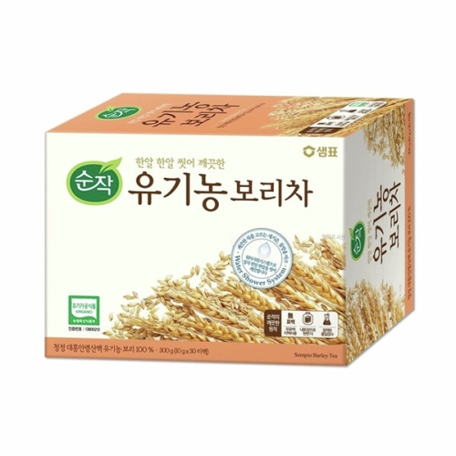 샘표식품  순작 유기농 보리차 10g 티백 30티백