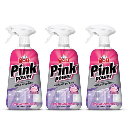 홈스타 핑크파워 샤워부스 클리너 750ml