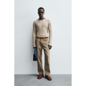 자라 라이트 웨이트 리브드 스웨터 7140302710 710085