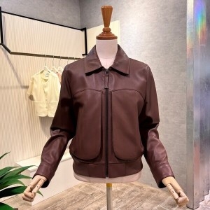 Ab.f.z 집업 카라 양가죽 점퍼 AOZ4FFL6J