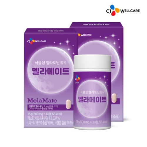 닥터뉴트리 식물성 멜라토닌 함유 멜라메이트 500mg 30정