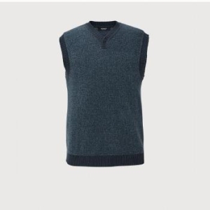 트레몰로 HC09 버튼 포인트 니트 베스트 주 남성 FW 터콰이즈그린 BV4F857 S30466536