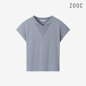 ZOOC 캡소매 반집업 풀오버 SB_V253KSK903