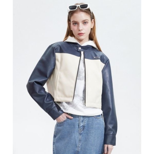 노이아고 NOIAGO NOI854 크롭 라이더 자켓 네이비 911395 FREE 911395