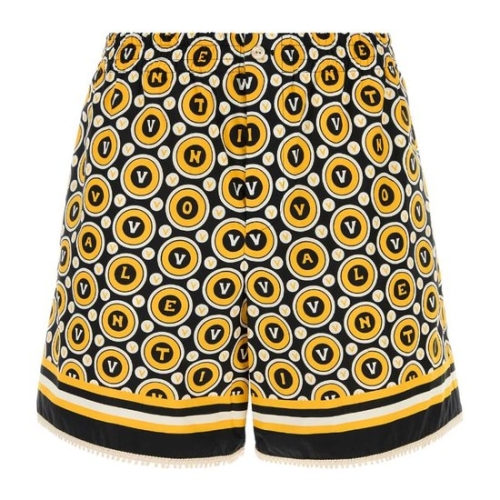 발렌티노 VALENTINO GARAVANI Printed poplin bermuda shorts 7V3RDE38AYQ CLP
