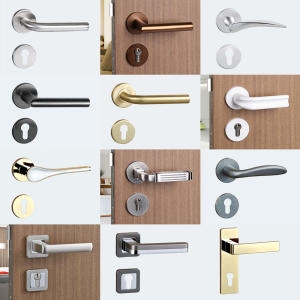 철물인  모티스손잡이 도무스 일반모음 모티스락 고급 방문 중문 안방 문 열쇠 유럽형 손잡이 도어락