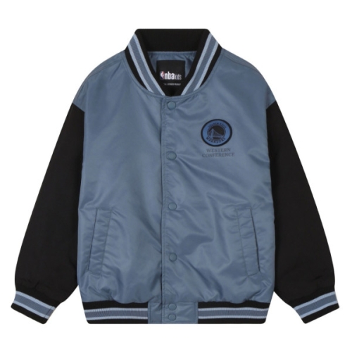 NBA-KIDS KIDS BKN 팀 로고 바시티 점퍼 K243JP010P28_DJ 36965_K243JP010P28