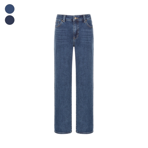 게스 여성 기모 와이드 데님팬츠 YM4D0185