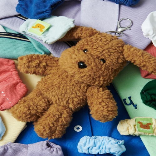 헤지스 레이디스 여성 HSLG5D001W2 단4일브랜드데이 X코지모지 강아지 키링