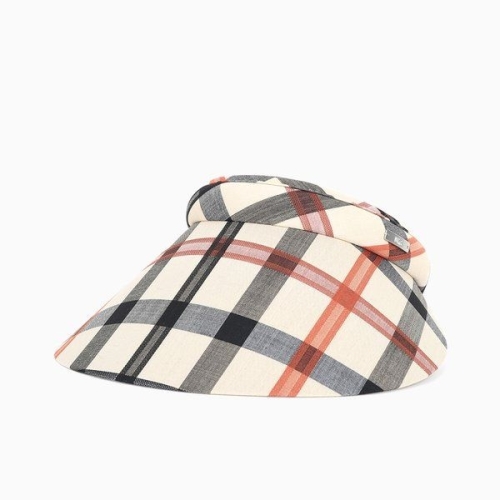 닥스 체크 소챙 썬캡 DK56WSP004 1236538 FREE 베이지