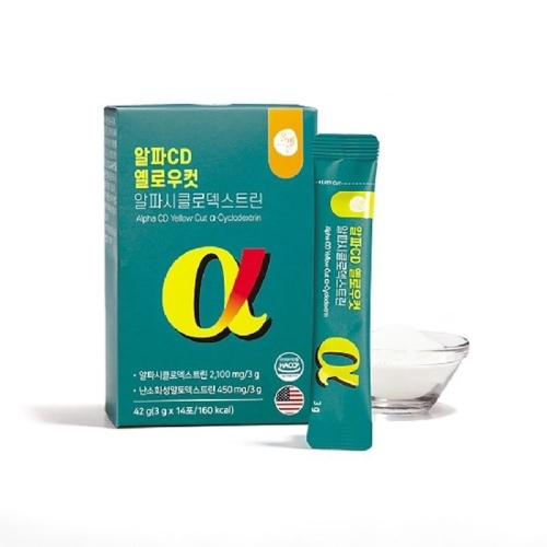 올바른 알파CD 옐로우컷 알파시클로덱스트린 3g 14포
