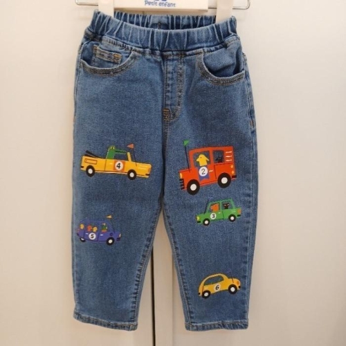 쁘띠앙팡 TALENTKIDS HC24 바이카니자동차데님바지 PCY54BDP12