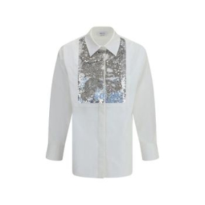 알렉산더맥퀸 K68 838811QZAPS Crystal embroidered Shirt