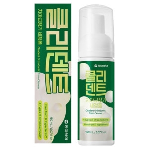 동아제약  클리덴트 치아 교정기 세정제 150ml