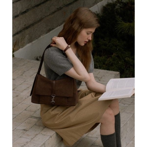 끌로에 OVHEE 클로이 스웨이드백 Suede Bag_Cocoa 180427 911RB