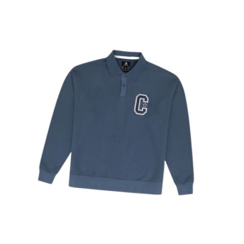 컨버스 ltgt 컨버 프리미엄 칼라드 크루 스웻셔츠 레이크사이드 블루 10028004-A02 537831