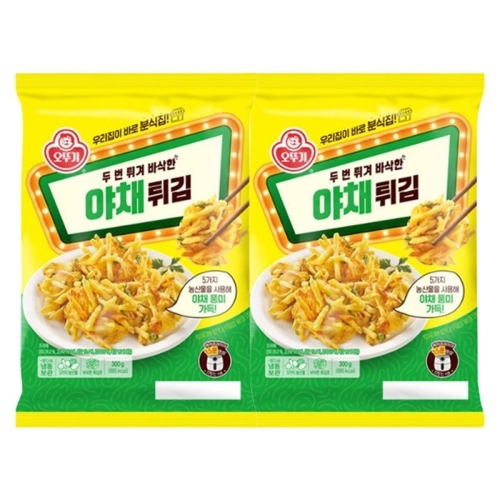 오뚜기  야채튀김 300g