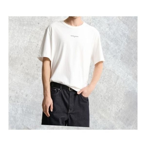 타미진스 TOMMY JEANS 프론트 로고 티셔츠 T32F6TTO02TML1YBR T32F6TTO02TML1YBR 152487