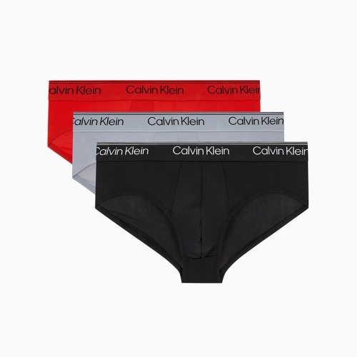 캘빈클라인언더웨어 남성 마이크로 스트레치 3팩 힙 브리프_NB44080AJ