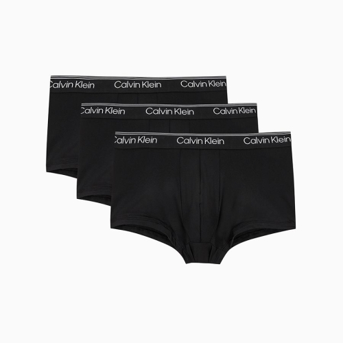 캘빈클라인언더웨어 남성 마이크로 스트레치 3팩 로우 라이즈 트렁크_NB4409UB1