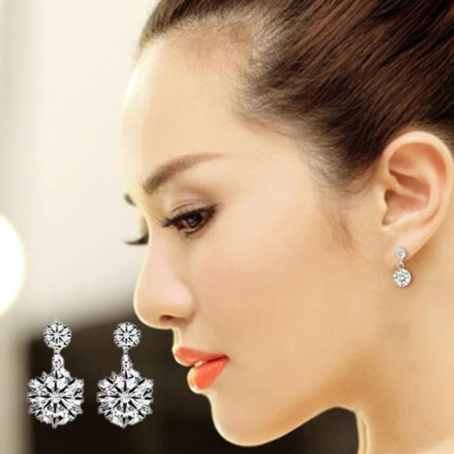 프리모  스퀘어 드롭 큐빅귀걸이 40769495