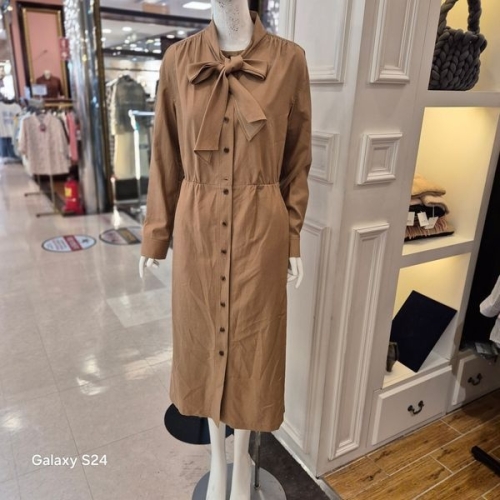 BCBG 올앤썬드리 가을25 플래드 원피스 A5F8O623