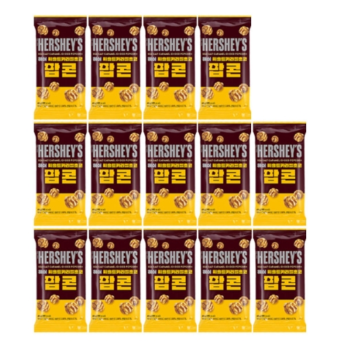 허쉬  씨솔트 카라멜 초코 팝콘 40g