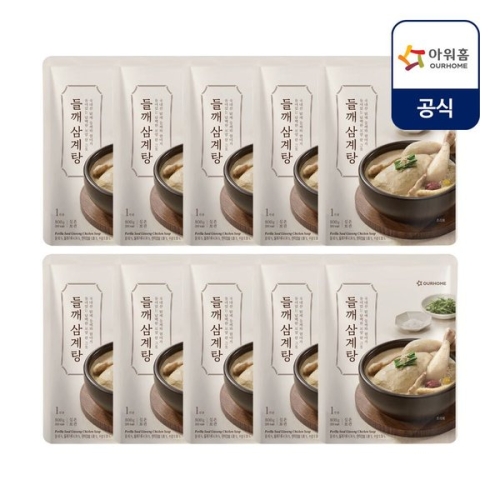 아워홈  들깨 삼계탕 800g