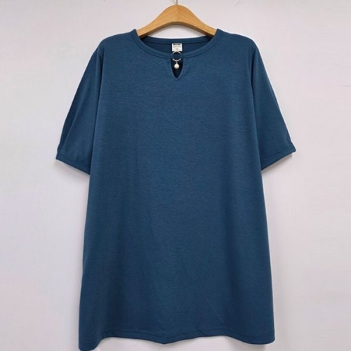 아이우먼 엠블럼고스느낌티셔츠 MNU536M508 빅사이즈